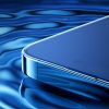 Rūdīts stikls iPhone 14 Pro ar pretspy filtru visam ekrānam ar caurspīdīgu rāmi