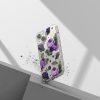 Bruņu korpusa vāks ar gēla rāmi iPhone 14 Plus Fusion Design Purple caurspīdīga roze
