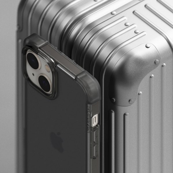 Izturīgs un izturīgs iPhone 14 Plus saplūšanas bufera pelēks korpuss