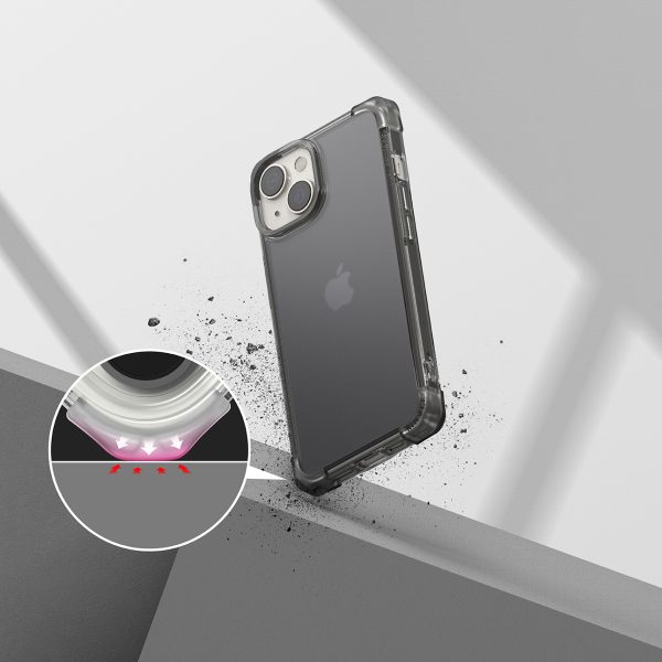 Izturīgs un izturīgs iPhone 14 Plus saplūšanas bufera pelēks korpuss