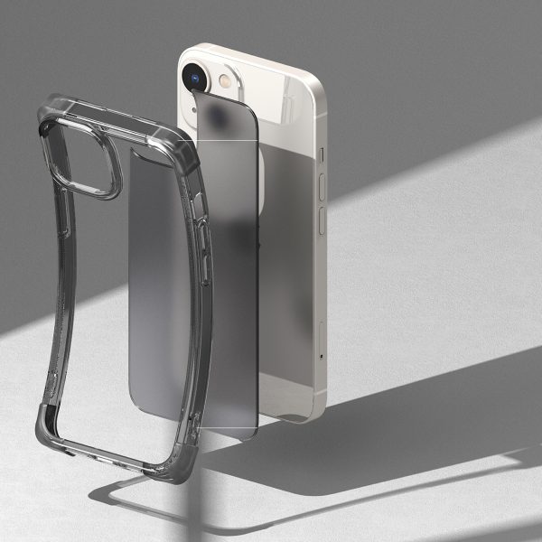 Izturīgs un izturīgs iPhone 14 Plus saplūšanas bufera pelēks korpuss