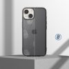 Aizsardzības korpuss iPhone 14 Plus ar saplūšanas saplūšanas matētu pelēku rāmi
