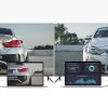 HDMI 4K kabeļa kabelis ar 2 m leņķisko spraudni