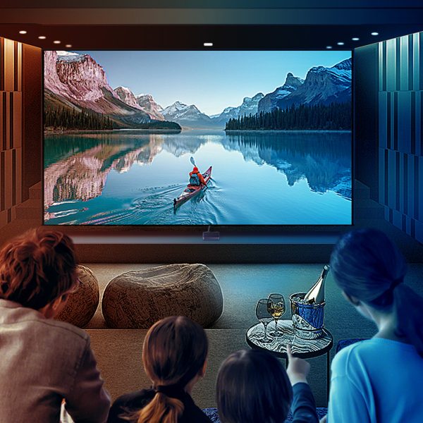 HDMI 2,1 8K 60Hz 1,5m kabelis kokvilnas pītā melnā krāsā