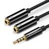 Izplatītāja mini ligzda 3 mm adapteris - 2 x mini ligzda 3