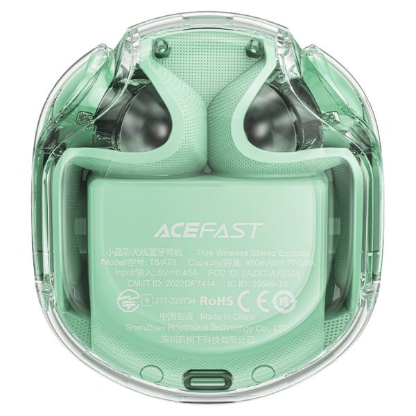 Bluetooth bezvadu austiņas TWS T8 Mint
