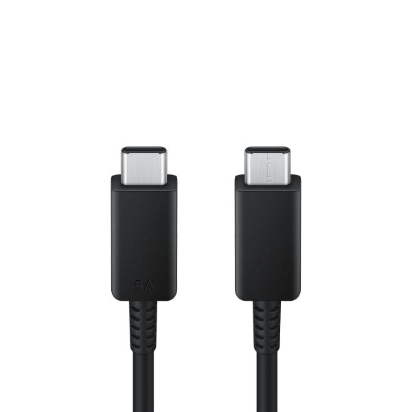 USB-C kabeļa kabelis-USB-C 5A 480MB/s 1,8 m melns