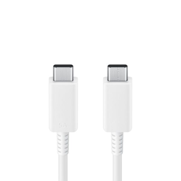 USB-C kabeļa kabelis-USB-C 5A 480MB/s 1,8 m balts