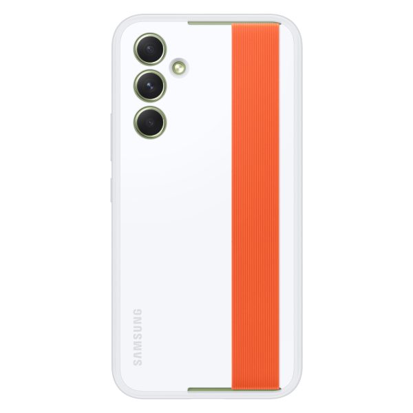 Lieta ar Samsung Galaxy A54 5G Haze Grip Case White Belt