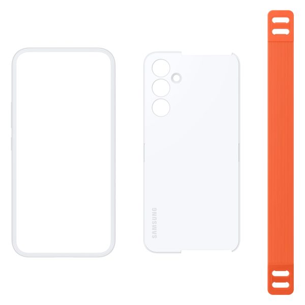 Lieta ar Samsung Galaxy A54 5G Haze Grip Case White Belt