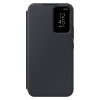 Lieta ar atloku loga portfeļa Galaxy A54 5G Smart View Wallet Black