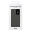 Lieta ar atloku loga portfeļa Galaxy A54 5G Smart View Wallet Black