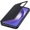 Lieta ar atloku loga portfeļa Galaxy A54 5G Smart View Wallet Black