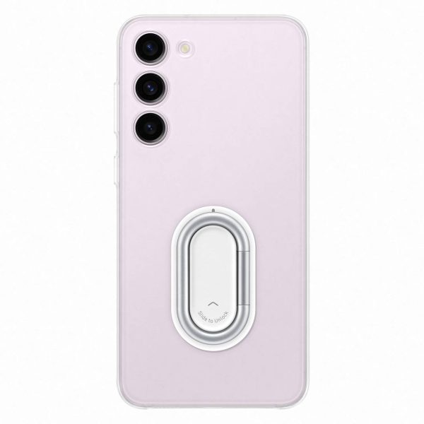 Gadījuma segums ar Samsung Galaxy S23+ Clear sīkrīku Caurspīdīgais