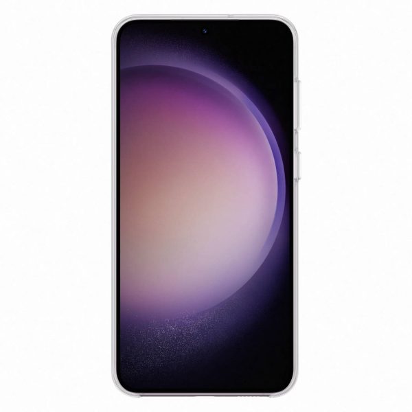 Gadījuma segums ar Samsung Galaxy S23+ Clear sīkrīku Caurspīdīgais