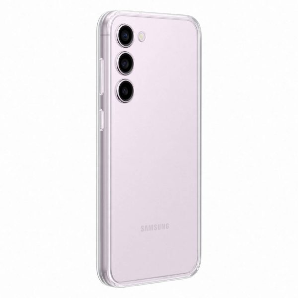 Gadījuma korpuss ar nomaināmām mugurām Samsung Galaxy S23+ rāmja pārsega balts