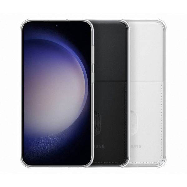 Gadījuma korpuss ar nomaināmām mugurām Samsung Galaxy S23+ rāmja pārsega balts
