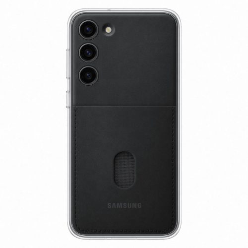 Gadījuma korpuss ar nomaināmām mugurām Samsung Galaxy S23+ rāmja vāks melns