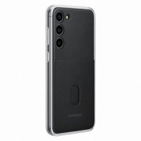 Gadījuma korpuss ar nomaināmām mugurām Samsung Galaxy S23+ rāmja vāks melns