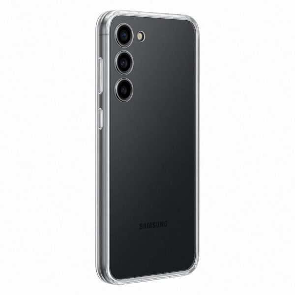 Gadījuma korpuss ar nomaināmām mugurām Samsung Galaxy S23+ rāmja vāks melns