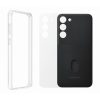 Gadījuma korpuss ar nomaināmām mugurām Samsung Galaxy S23+ rāmja vāks melns