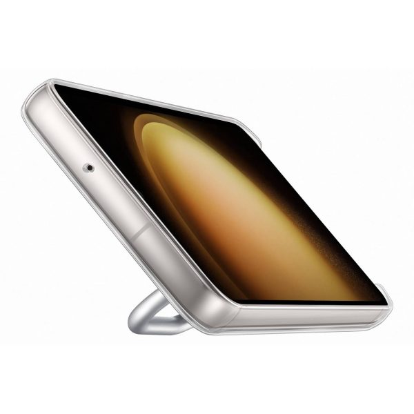 Gadījuma lieta ar Samsung Galaxy S23 Clear sīkrīka gadījumu caurspīdīga
