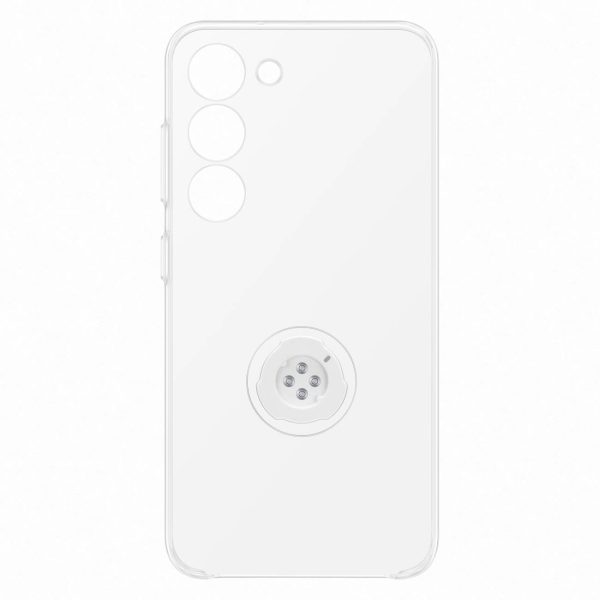 Gadījuma lieta ar Samsung Galaxy S23 Clear sīkrīka gadījumu caurspīdīga