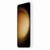 Silikona korpuss ar Samsung Galaxy S23 svītru silikona pārsega silikona vāks balts