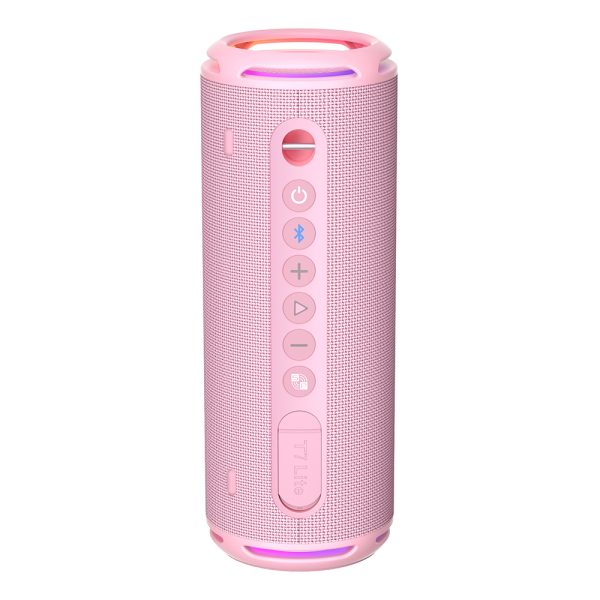 Tronsmart T7 Lite SBC EQ LED 24W rozā bezvadu skaļrunis