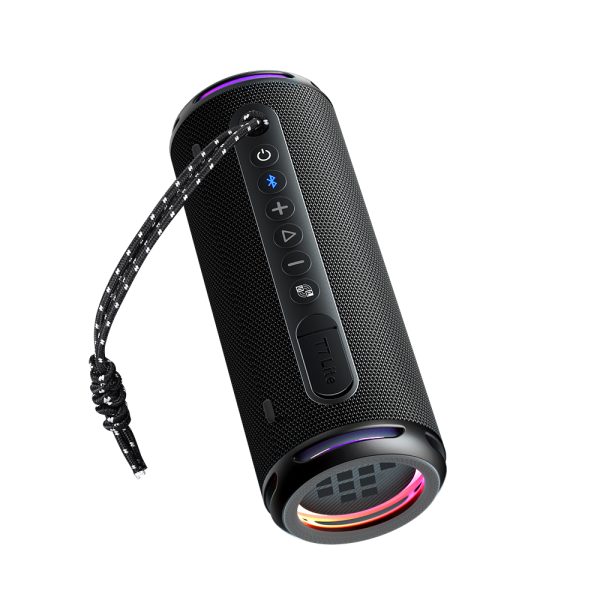 Tronsmart T7 Lite SBC EQ LED 24W melns bezvadu skaļrunis