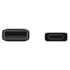 2 x Samsung USB kabeļa kabelis - USB -C 480MB/s 5a 1,5m melns komplekts 2 gab