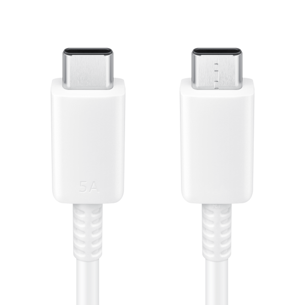 Samsung USB-C 480MB/s 5a 1m balts kabeļa kabelis