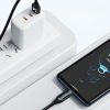Kabelis USB-A Cable-USB-C ar LED displeju 66W 6A 2M Black