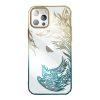 Grezns iPhone 14 Plus korpuss ar Phoenix sērijas zelta zilajiem kristāliem