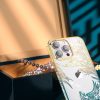 Greznas iPhone 14 korpuss ar Phoenix sērijas zelta zilajiem kristāliem
