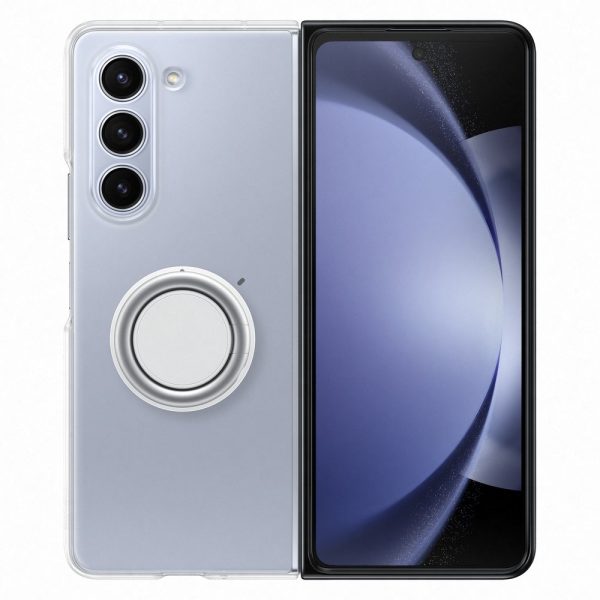 Silikona korpuss Samsung galaktikai ar salocītu 5 sīkrīka gadījumu caurspīdīgu