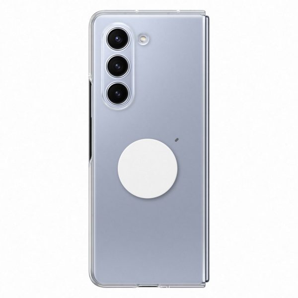 Silikona korpuss Samsung galaktikai ar salocītu 5 sīkrīka gadījumu caurspīdīgu