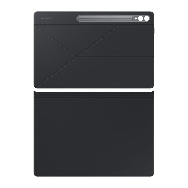 Lieta ar atloku un statīvu Samsung Galaxy Tab S9 Ultra Smart Book Cover White White