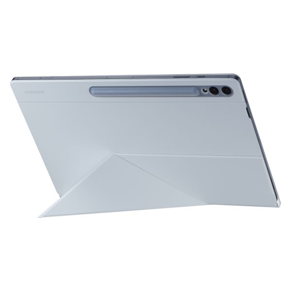 Lieta ar atloku un statīvu Samsung Galaxy Tab S9 Ultra Smart Book Cover White White