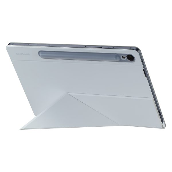 1022050-2-etui-z-klapka-i-podstawka-do-samsung-gal-samsung-hurtownia-sklep Lieta ar atloku un statīvu Samsung Galaxy Tab S9 S9 Smart Book Cover White White