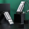 Adaptera adaptera spraudnis no USB-C uz USB 5GB/s pelēku