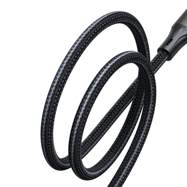 Kabelis USB-C 100W gaismas ātruma sērija 1,2m melns