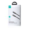 Kabelis USB-C 100W gaismas ātruma sērija 1,2m melns