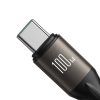 Kabelis USB-C 100W gaismas ātruma sērija 1,2m melns