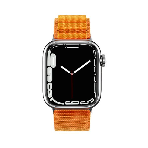 Josta ar tērauda Alpu sprādzi Apple Watch 38 /40 /41 mm apelsīnu
