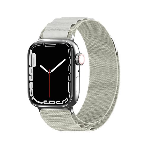 Josta ar tērauda Alpu sprādzi Apple Watch 38 / 40/41 mm sudraba