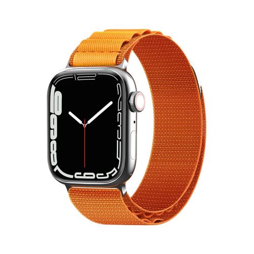 Josta ar tērauda Alpu sprādzi Apple Watch 42/44/45/49 mm apelsīnu