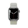 Josta ar tērauda Alpu sprādzi Apple Watch 42/44/45/49 mm sudraba