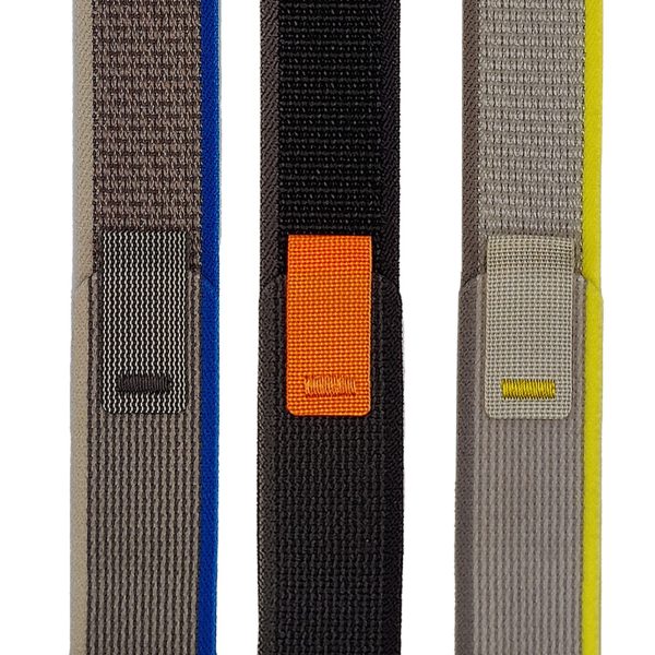 Treil Vida josta Apple Watch 42/44/45/49 mm melnā krāsā