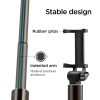 Augstas kvalitātes teleskopiskās nūjas pašbildes nūja 18-77cm melna